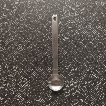 Лъжичка за измерване за печене от 304 неръждаема стомана с прецизна грамова градуировка