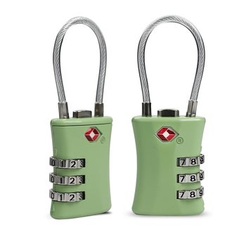 UPSECURITY 05ST TSA Κλείδωμα από Ψευδάργυρο για Αποσκευές, Σακίδιο, Αθλητική Τσαντά, Ντουλάπι — 2.8mm διάμετρος