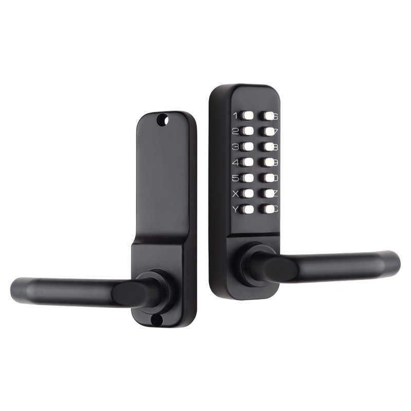 Vanjska mehanička brava s kombinacijom, vodootporna i otporna na niske temperature, izrađena od cinkovog legura, model 208a treće generacije