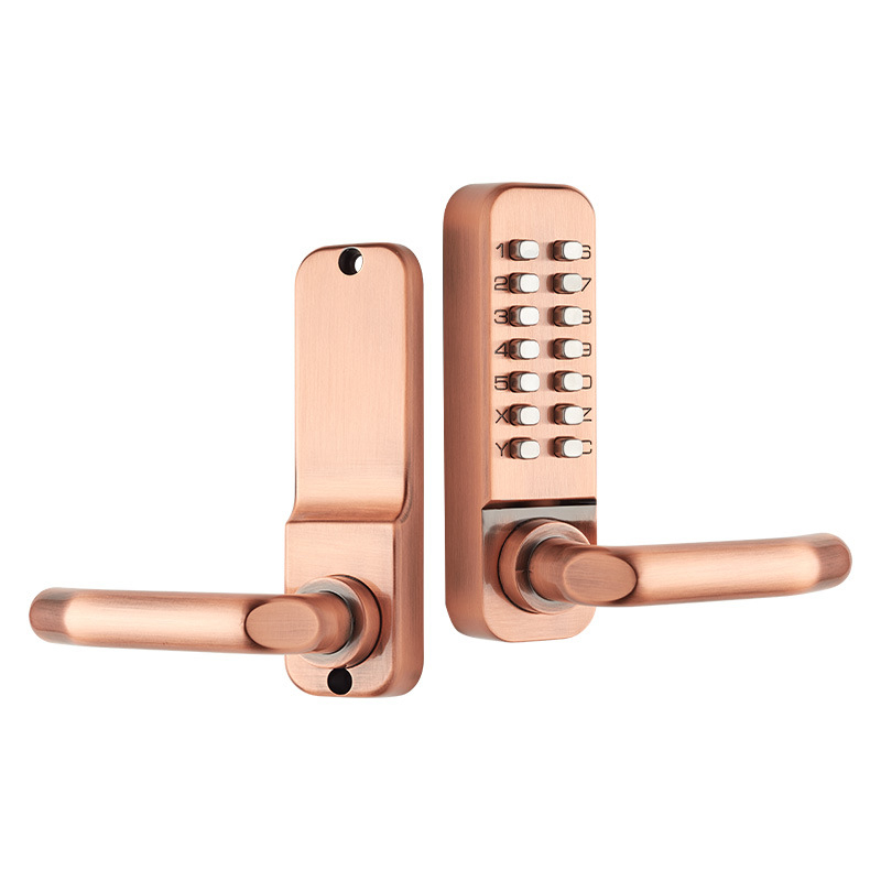 Vanjska mehanička brava s kombinacijom, vodootporna i otporna na niske temperature, izrađena od cinkovog legura, model 208a treće generacije