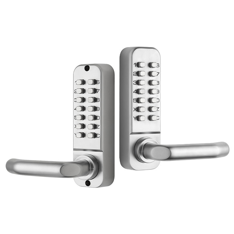 Vanjska mehanička brava s kombinacijom, vodootporna i otporna na niske temperature, izrađena od cinkovog legura, model 208a treće generacije