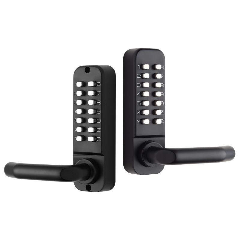 Vanjska mehanička brava s kombinacijom, vodootporna i otporna na niske temperature, izrađena od cinkovog legura, model 208a treće generacije