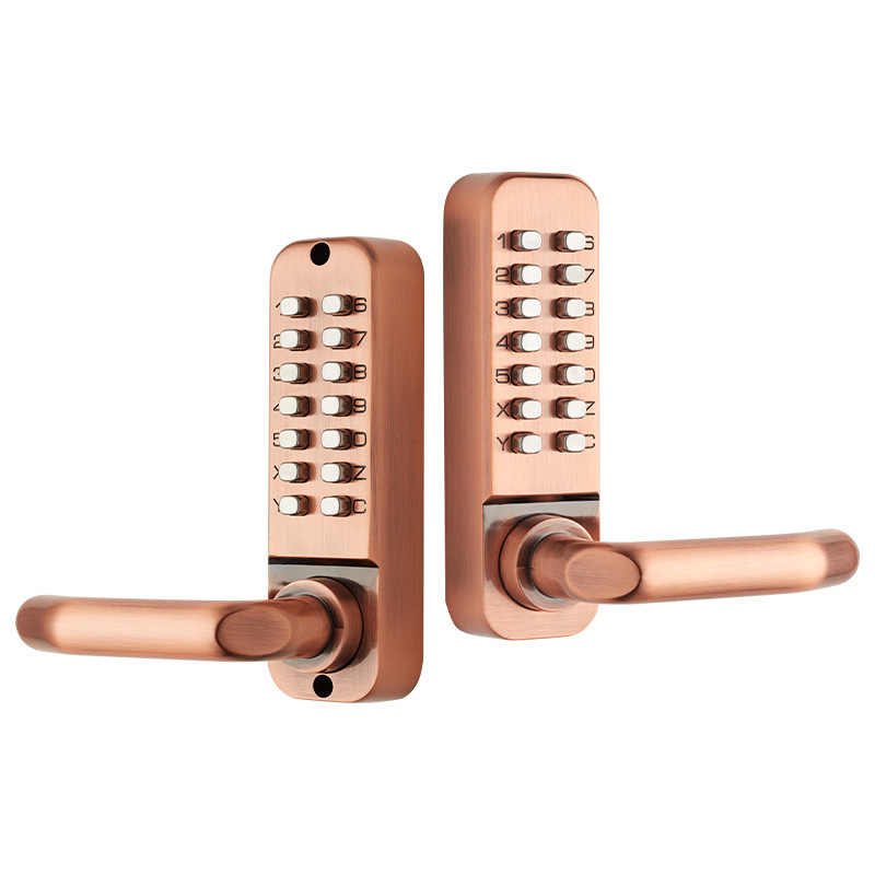 Vanjska mehanička brava s kombinacijom, vodootporna i otporna na niske temperature, izrađena od cinkovog legura, model 208a treće generacije