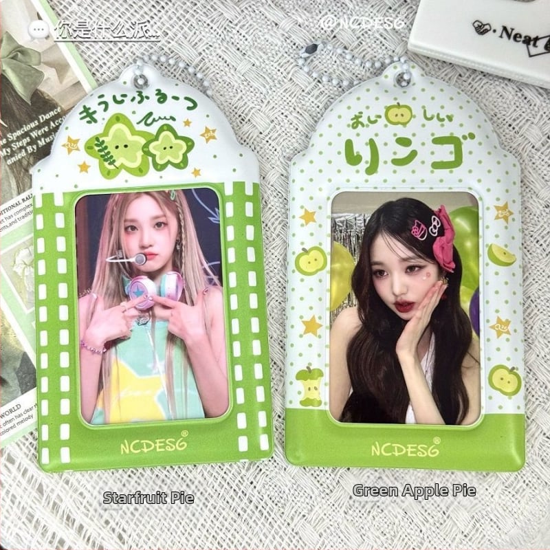 PVC kártyatartó medál rajzfilm mintával, uniszex, mindennapi kártyaorganizátor