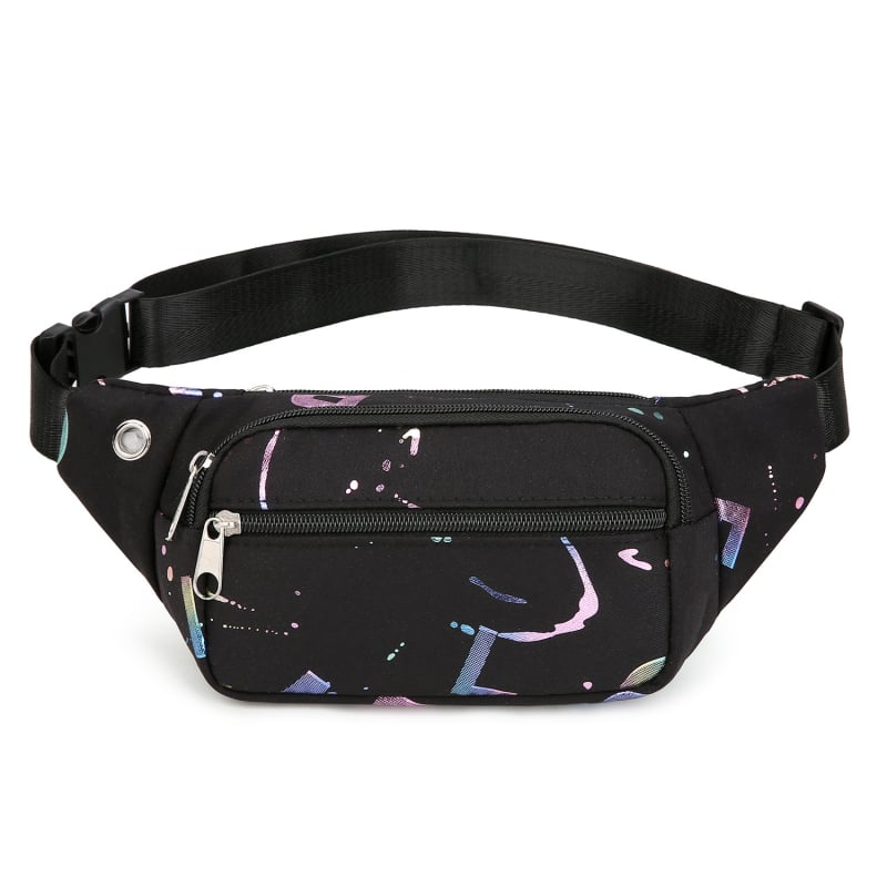 Sportska torbica oko struka — vodootporna, ultralagana, otporna na habanje, odjeljak za suho/mokro, Oxford tkanina