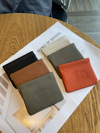 Muqu kožni novčanik za žene – gradski minimalistički stil, s jednim preklopom, bez podstavke