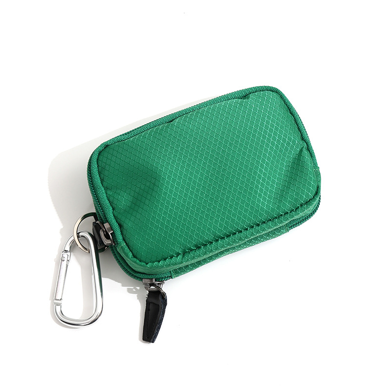 Kulcs- és kártyatartó táska - uniszex, nylon vízálló, poliészter bélés, utcai stílus