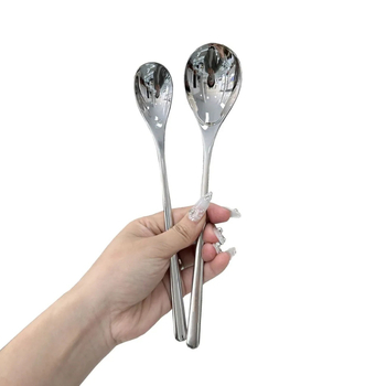 Κουτάλι σούπας από ανοξείδωτο ατσάλι για ενήλικες, παχυσμένος, μοντέρνος μινιμαλιστικός σχεδιασμός, καθρέφτης φινίρισμα