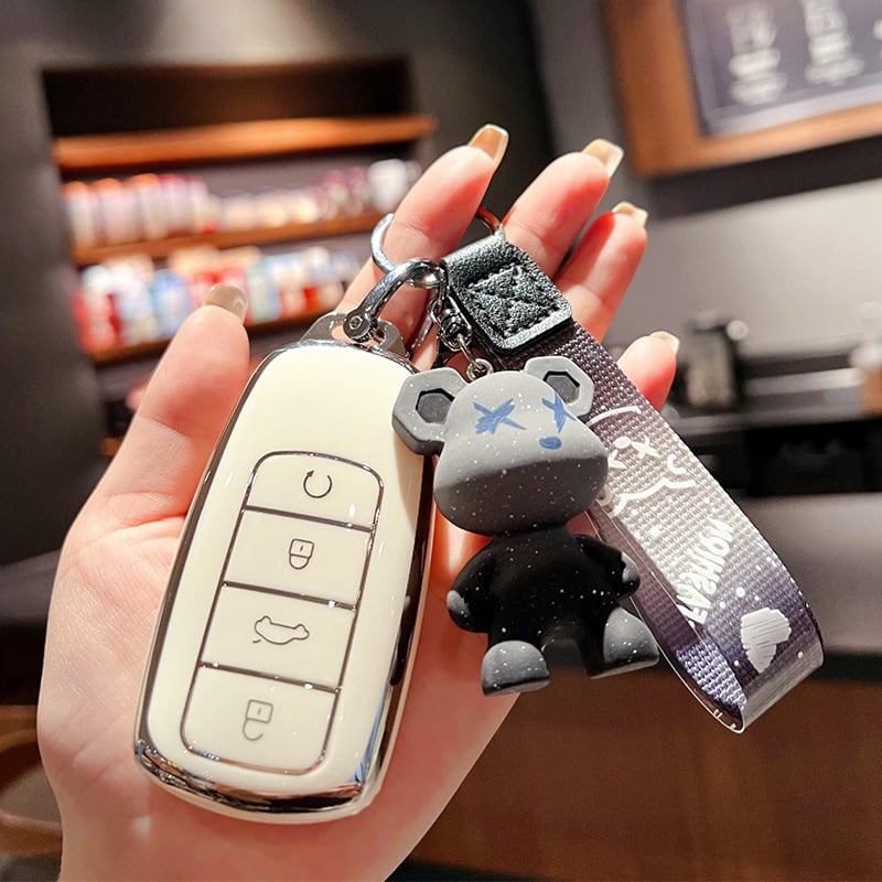 Kovčeg za ključe automobila Chery, TPU materijal, jednostavan stil, model 0002, Cheweijia