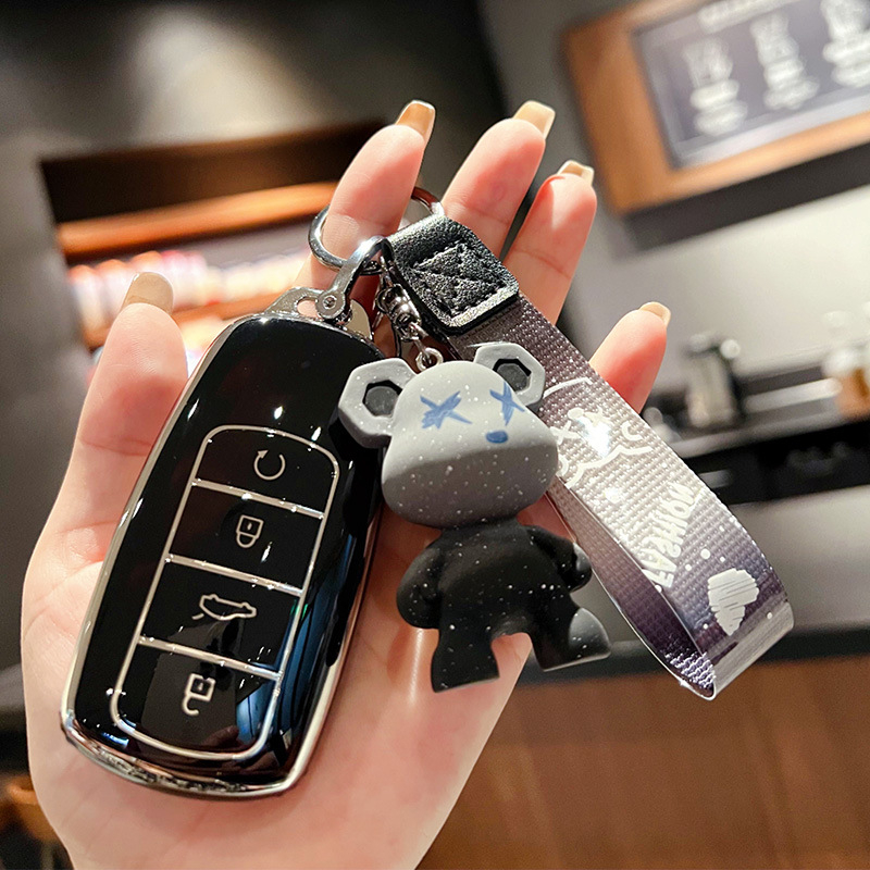 Kovčeg za ključe automobila Chery, TPU materijal, jednostavan stil, model 0002, Cheweijia