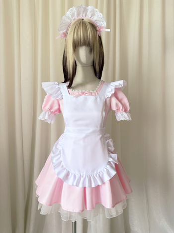 Лолита стил японски мейд COSPLAY рокля, полиестер, FM004#2, 2025 лято, марка FAMMEZ