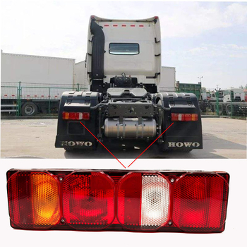 Howo A7 πίσω φανάρι – LED 10W, 24V, ακρυλικό περίβλημα