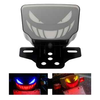 Οπίσθιο LED φως μοτοσικλέτας CG125 / TMX155 με οδηγό φωτισμού, φλας και φως φρένου, 12V