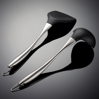 Σπατούλα μαγειρικής από σιλικόνη, αντιολισθητική, ανθεκτική στη θερμοκρασία, προστασία από εγκαύματα; Προέλευση: Jieyang