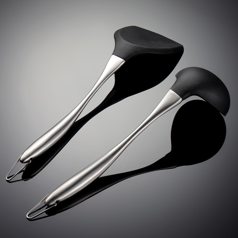 Σπατούλα μαγειρικής από σιλικόνη, αντιολισθητική, ανθεκτική στη θερμοκρασία, προστασία από εγκαύματα; Προέλευση: Jieyang