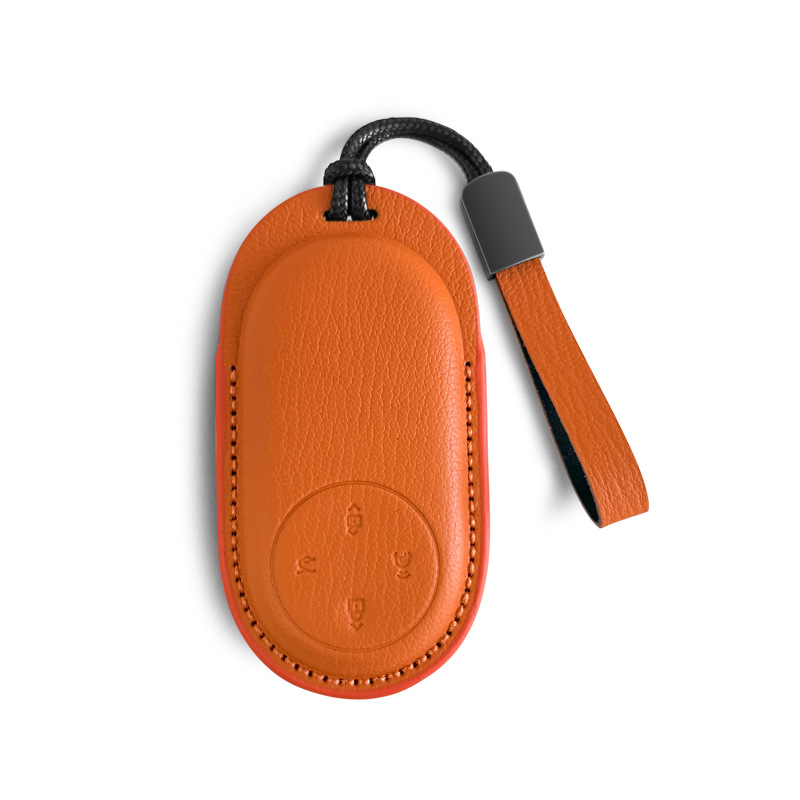 Θήκη κλειδιού Huawei Enjoy S9 (δέρμα αγελάδας; μινιμαλιστικό στυλ)