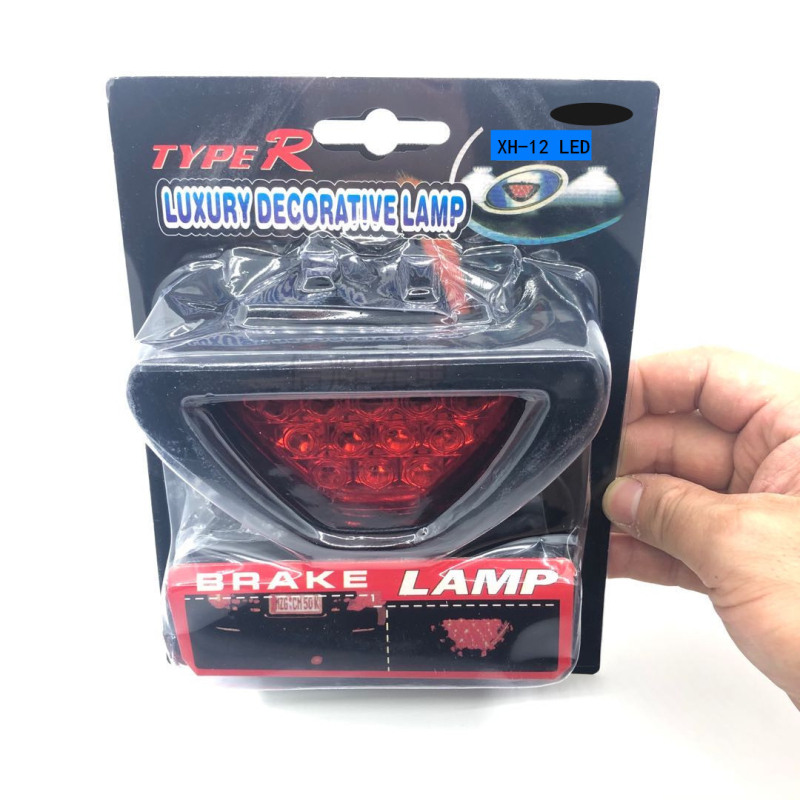 LED stabdymo žibintas, F1 modelis, sandarus lempos gaubtas, 12V, 9W