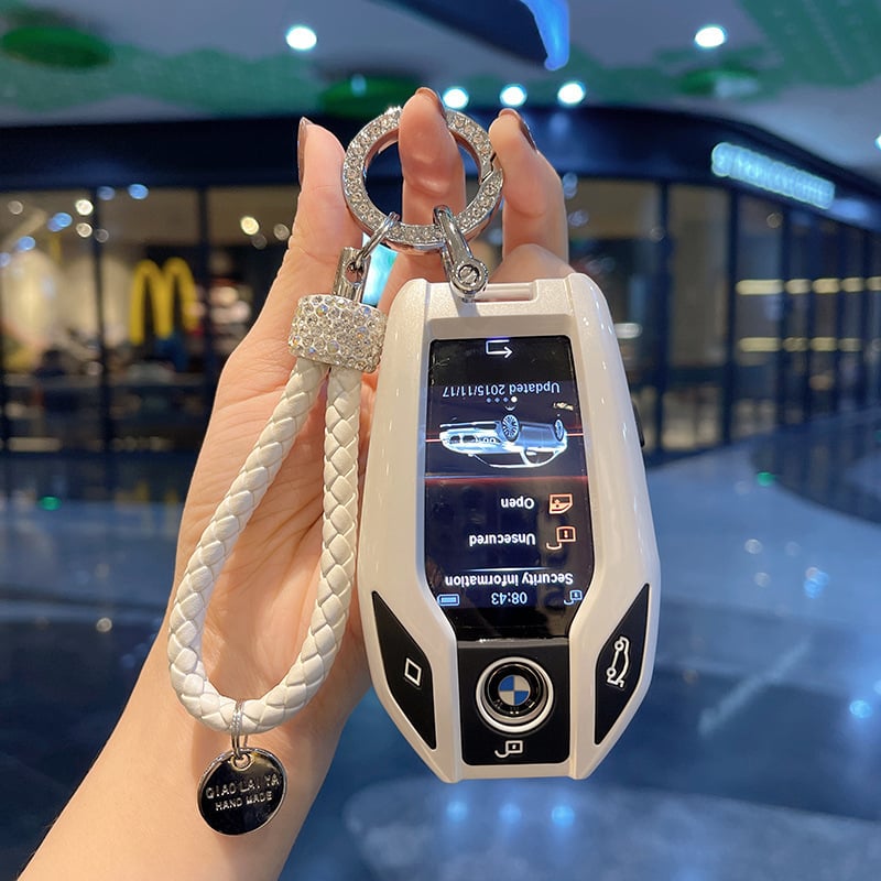 BMW kulcstartó ház 7-es sorozathoz (730Li, 740), 5-ös sorozathoz (535Le), 6-os sorozathoz, X3, X5, X7 – ABS, magas minőségű, testreszabható