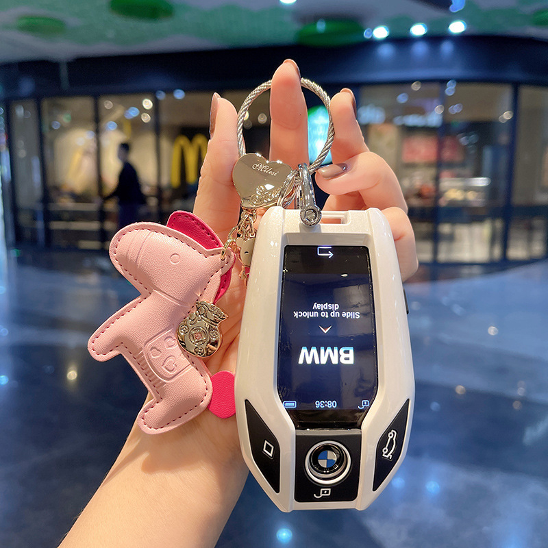 BMW kulcstartó ház 7-es sorozathoz (730Li, 740), 5-ös sorozathoz (535Le), 6-os sorozathoz, X3, X5, X7 – ABS, magas minőségű, testreszabható