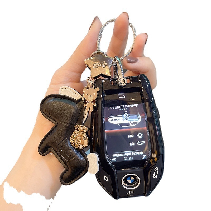 BMW kulcstartó ház 7-es sorozathoz (730Li, 740), 5-ös sorozathoz (535Le), 6-os sorozathoz, X3, X5, X7 – ABS, magas minőségű, testreszabható