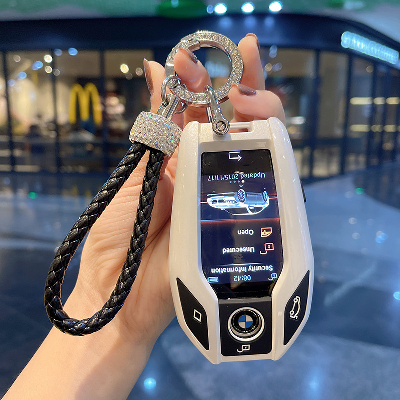 BMW kulcstartó ház 7-es sorozathoz (730Li, 740), 5-ös sorozathoz (535Le), 6-os sorozathoz, X3, X5, X7 – ABS, magas minőségű, testreszabható