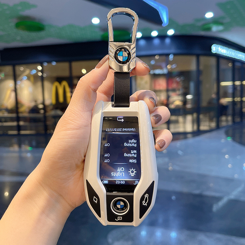 BMW kulcstartó ház 7-es sorozathoz (730Li, 740), 5-ös sorozathoz (535Le), 6-os sorozathoz, X3, X5, X7 – ABS, magas minőségű, testreszabható