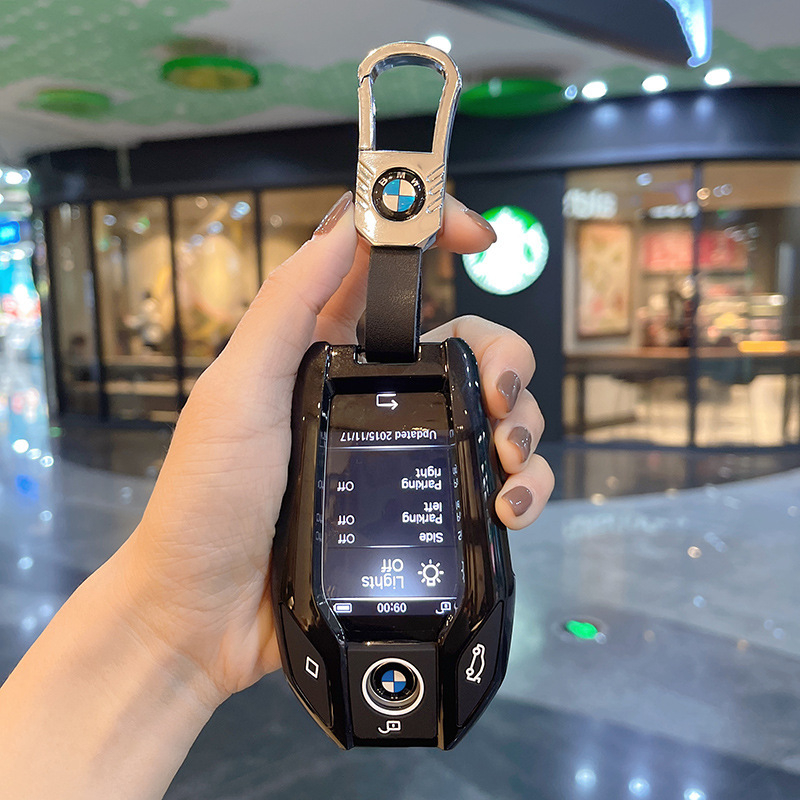 BMW kulcstartó ház 7-es sorozathoz (730Li, 740), 5-ös sorozathoz (535Le), 6-os sorozathoz, X3, X5, X7 – ABS, magas minőségű, testreszabható