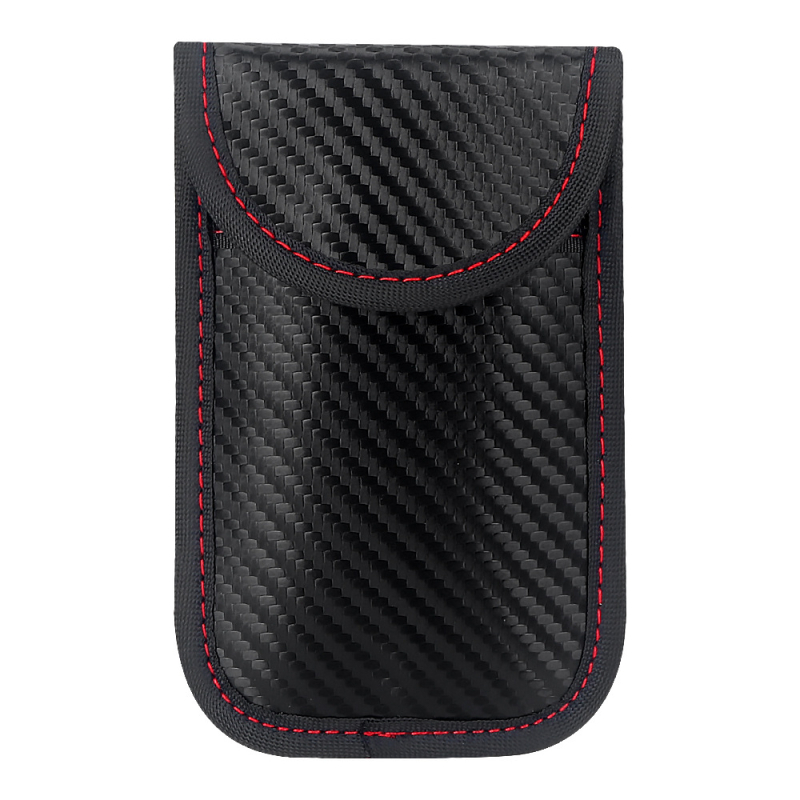 Kosibate RFID Faraday táska kulcsok és telefon számára, PU anyag, poliészter bélés, RFID védelem, lopás elleni védelem