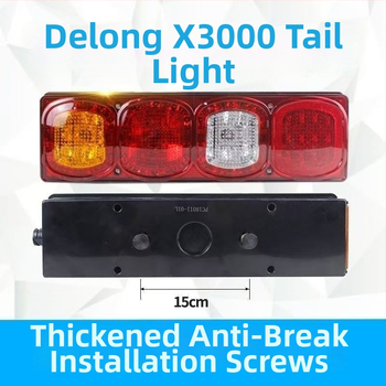 LED zadného svetla Shaanxi Delong X3000 — 24V, 10W, 50 000 hodín životnosti