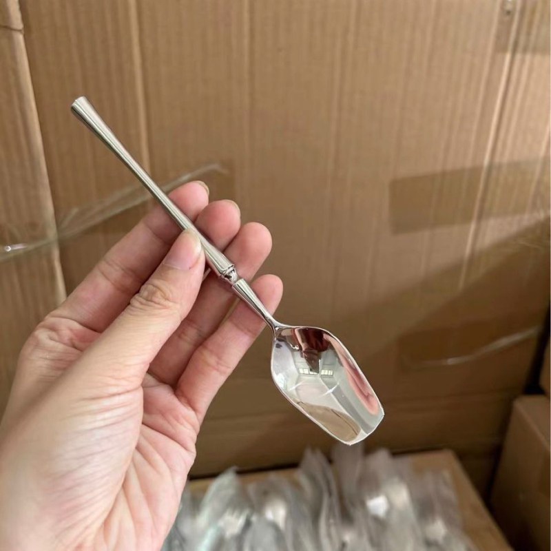 Dječje žlice od nehrđajućeg čelika, Qingxin cute stil, desertne i kavske žlice