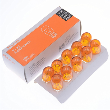 Posūkio lemputė Foshan Lighting, stiklinė korpusas, modelis T20, tinka T20