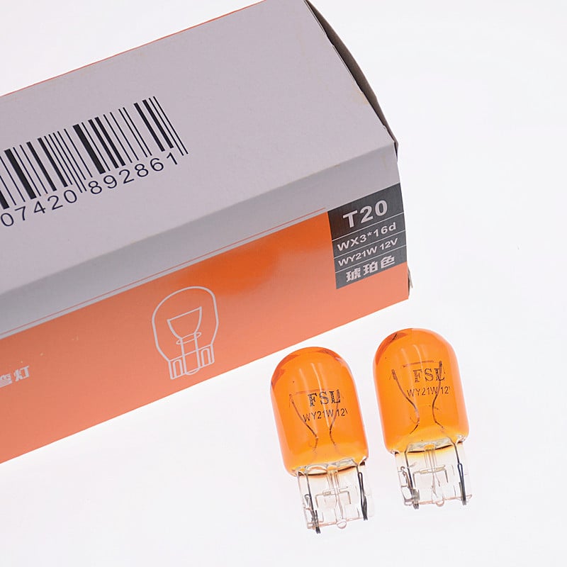 Posūkio lemputė Foshan Lighting, stiklinė korpusas, modelis T20, tinka T20