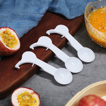 Κουτάλι μίας χρήσης για άνοιγμα φρούτου του πάθους, πλαστικό, για ενήλικες, στυλ Νέου Κινέζικου, φινίρισμα με υδροπλύση