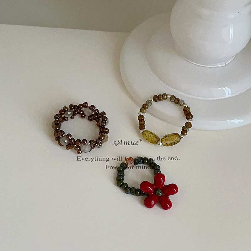 Inel geometric din metal, placare electrochimică, stil Ins, bijuterie personalizată în trend