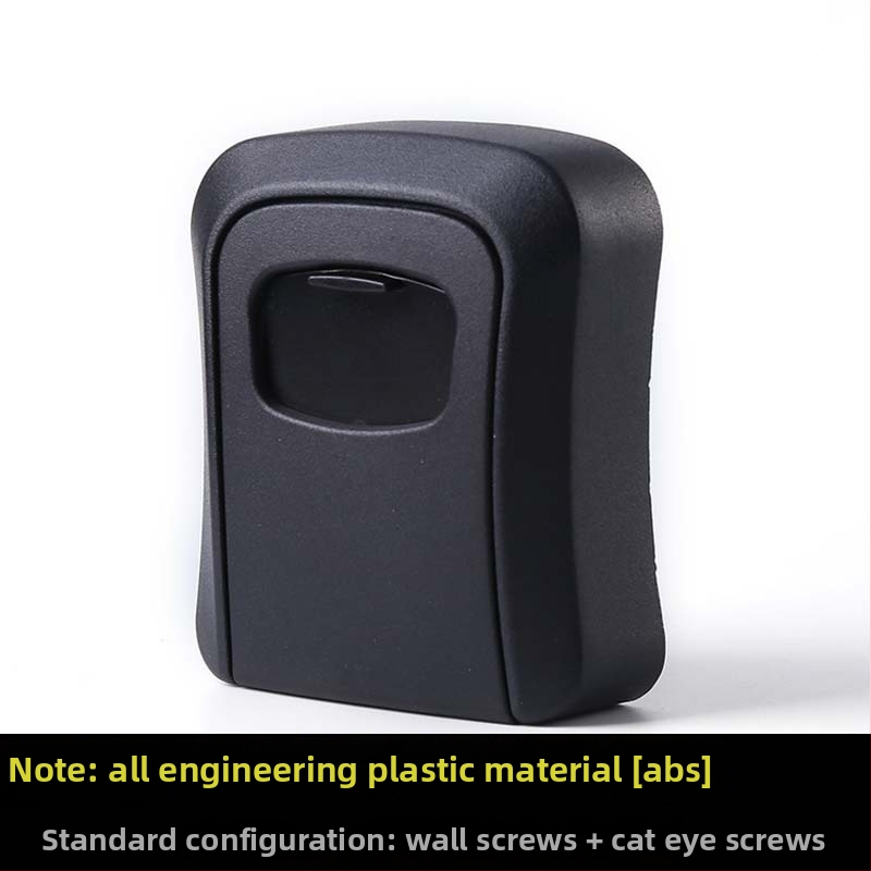 Mechanická skrinka na záložný kľúč, ABS plast, model XL-G2S, vodeodolná a prachotesná, pre vstup na stavenisko