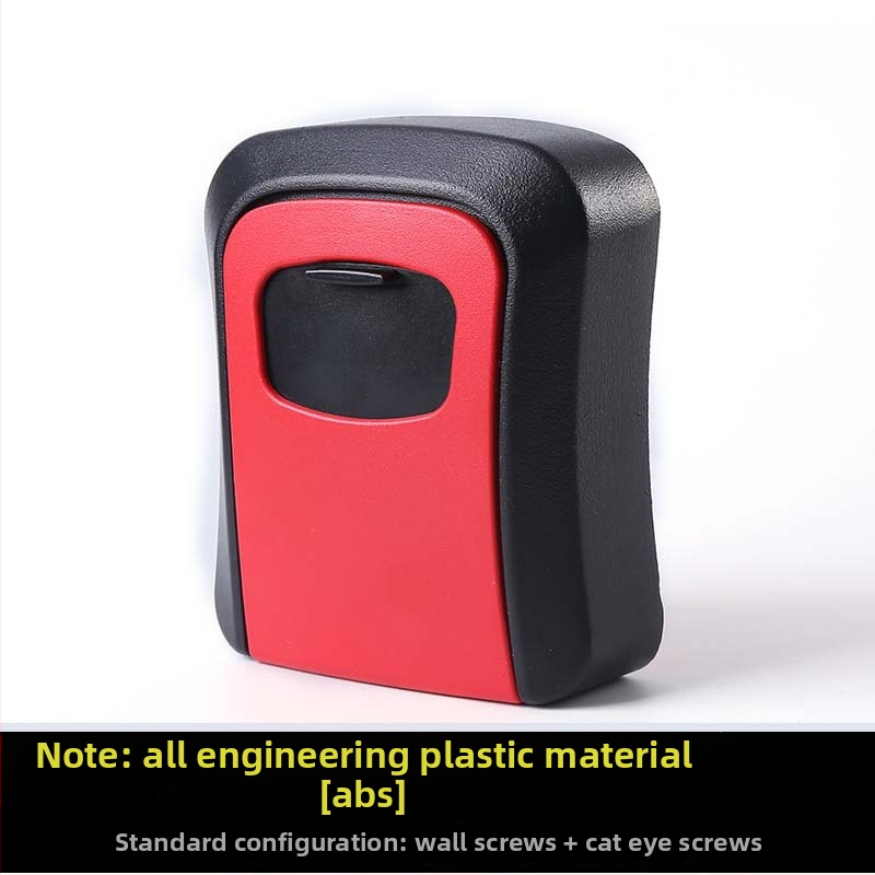 Mechanická skrinka na záložný kľúč, ABS plast, model XL-G2S, vodeodolná a prachotesná, pre vstup na stavenisko