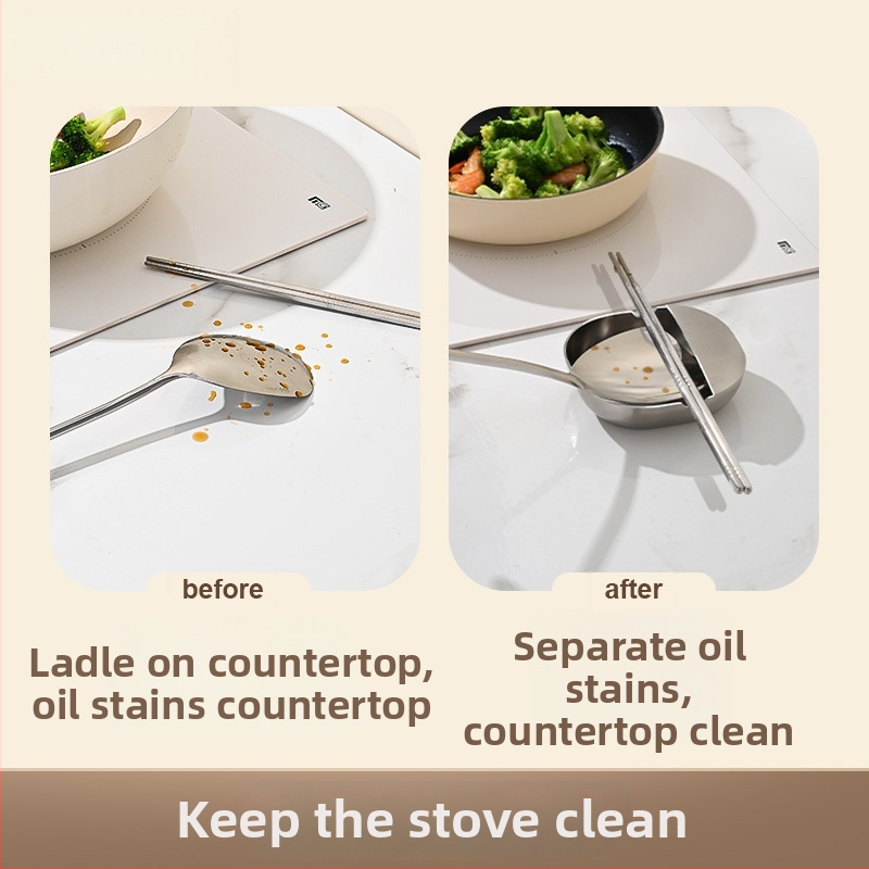 Nerūdijančio plieno šaukštų laikiklis staliniam saugojimui