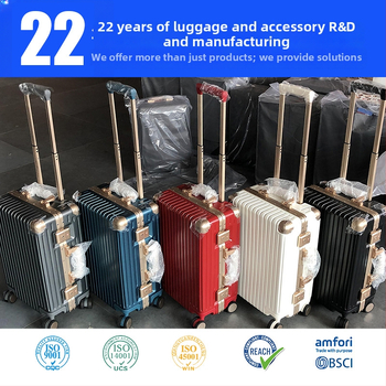 SAIKIT valiză de călătorie cu cadru din aluminiu, carcasă ABS+PC, roți universale, încuietoare TSA cu combinație, căptușeală poliester