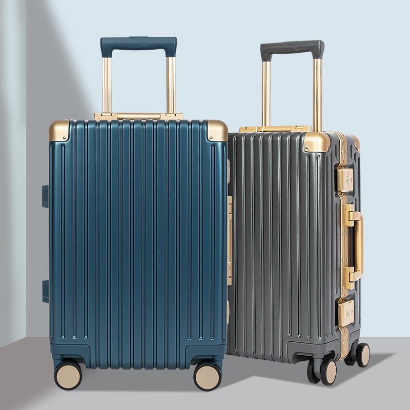 SAIKIT valiză de călătorie cu cadru din aluminiu, carcasă ABS+PC, roți universale, încuietoare TSA cu combinație, căptușeală poliester