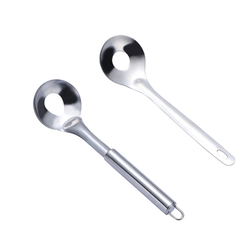 Rozsdamentes acél húsgombóc készítő kanál – konyhai eszköz, garnéla golyó készítő, modern egyszerű stílus