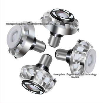 LED stabdžių žibintas motociklui, Colorful Angel Eye modelis, 12V, 1W