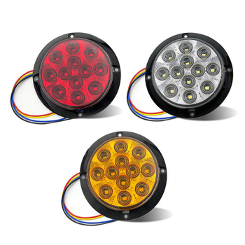 Lampa spate auto GK-HFL-12SMD, 1.2W, 12V, 80-100 lm, Piranha LED