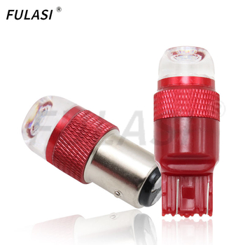 LED stabdžių ir posūkio signalo su atbuline šviesa, lęšio 6W-C, 3030 LED, universalus, 10-60V, 7500K, aliuminio korpusas