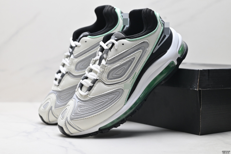 Pantofi sport casual unisex, cu pernă de aer pe toată talpa, suprafață din piele + textil, talpă din cauciuc, șireturi, anti-derapare