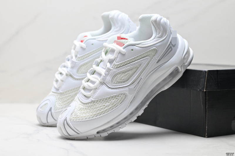 Pantofi sport casual unisex, cu pernă de aer pe toată talpa, suprafață din piele + textil, talpă din cauciuc, șireturi, anti-derapare