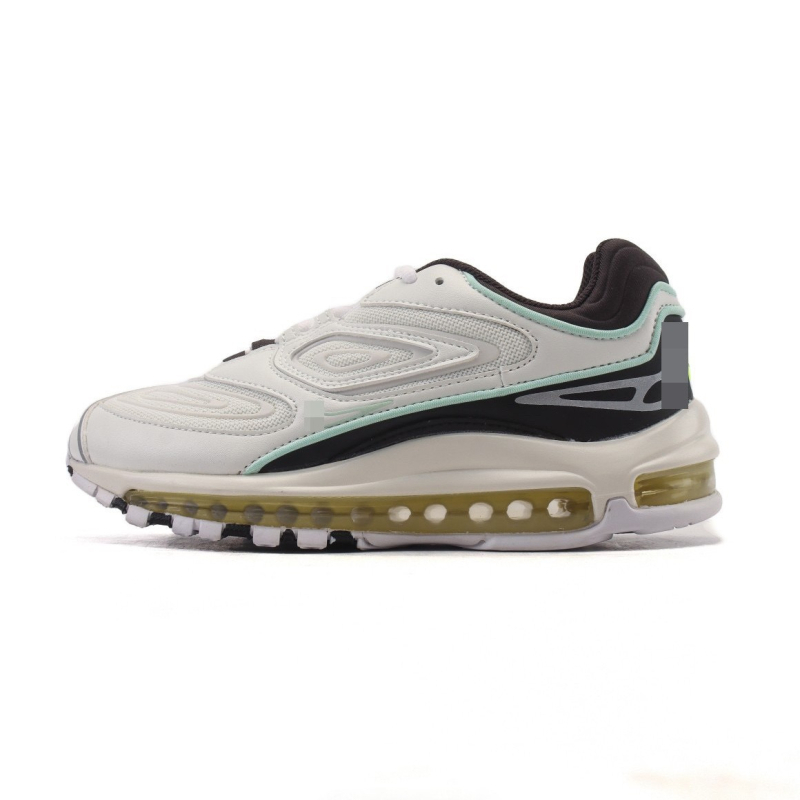 Pantofi sport casual unisex, cu pernă de aer pe toată talpa, suprafață din piele + textil, talpă din cauciuc, șireturi, anti-derapare