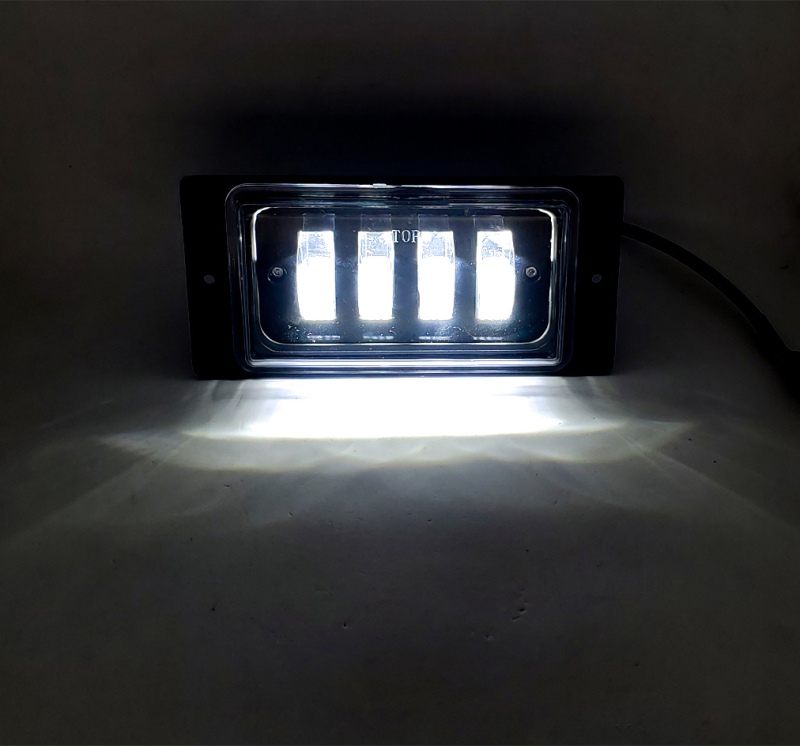 40W LED darbo lemputė visureigiams, 9-36V, 2525 LED, 6500K, aliuminio lydinys