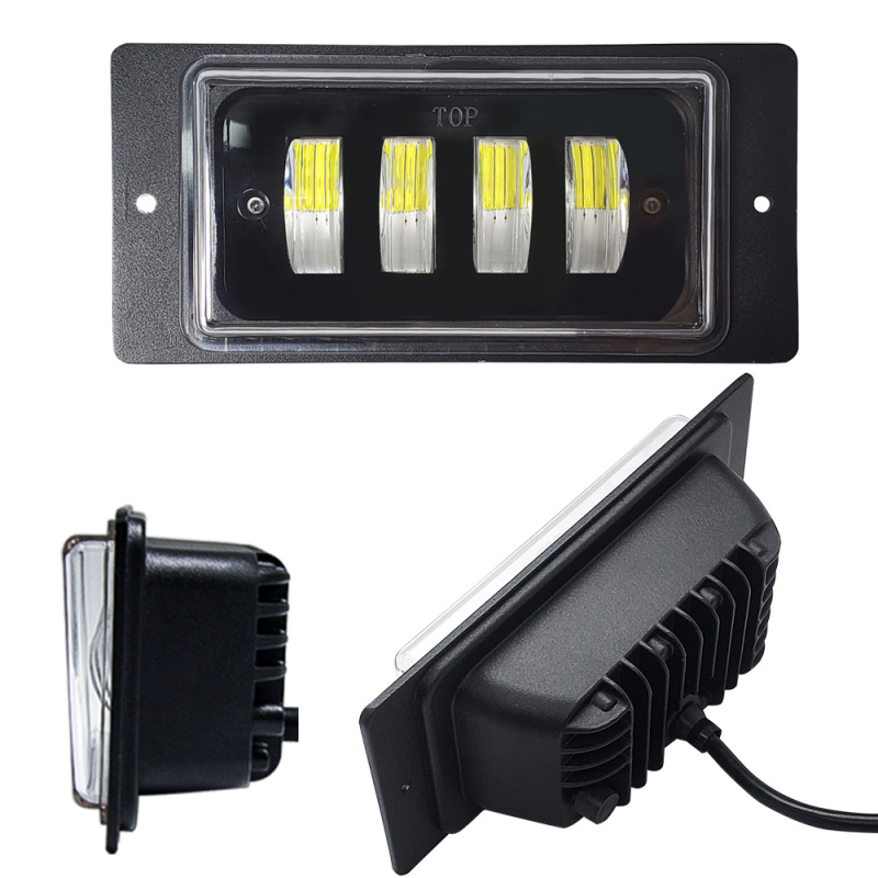 40W LED darbo lemputė visureigiams, 9-36V, 2525 LED, 6500K, aliuminio lydinys