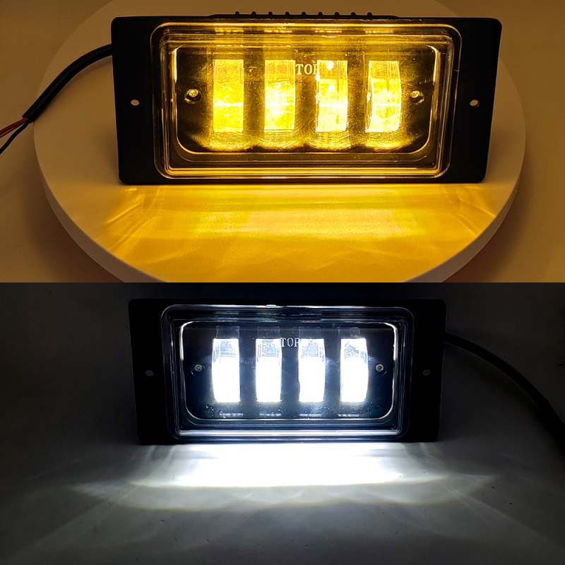 40W LED darbo lemputė visureigiams, 9-36V, 2525 LED, 6500K, aliuminio lydinys