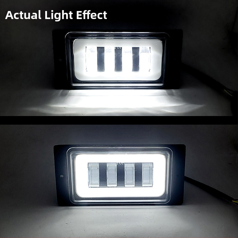 40W LED darbo lemputė visureigiams, 9-36V, 2525 LED, 6500K, aliuminio lydinys